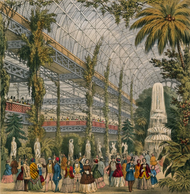 Flott utstilling, 1851, Crystal Garden Polka av English School