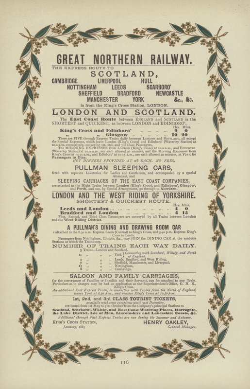 Great Northern Railway (gravering) av English School