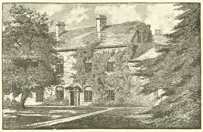 Griff House (gravering) av English School