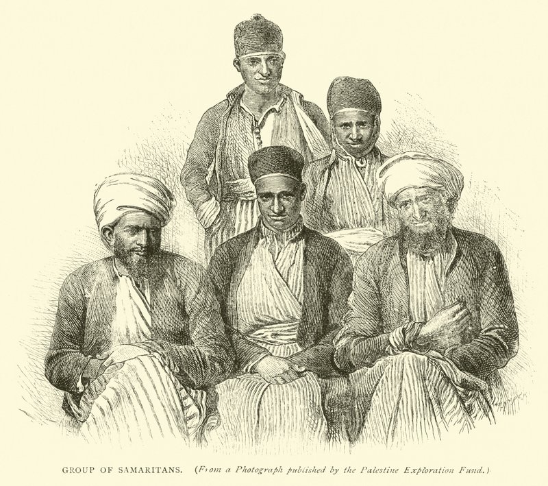 Gruppe samaritanere av English School
