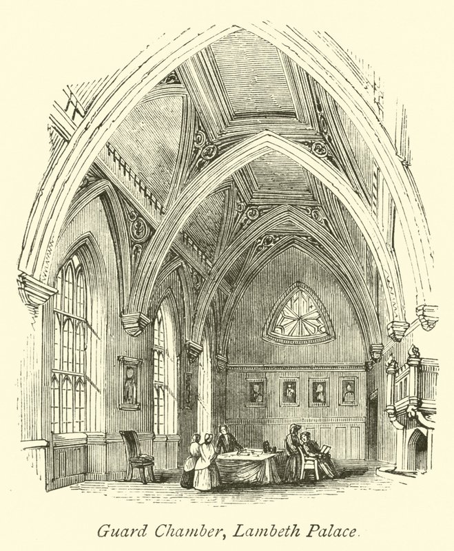 Vaktkammer, Lambeth Palace av English School