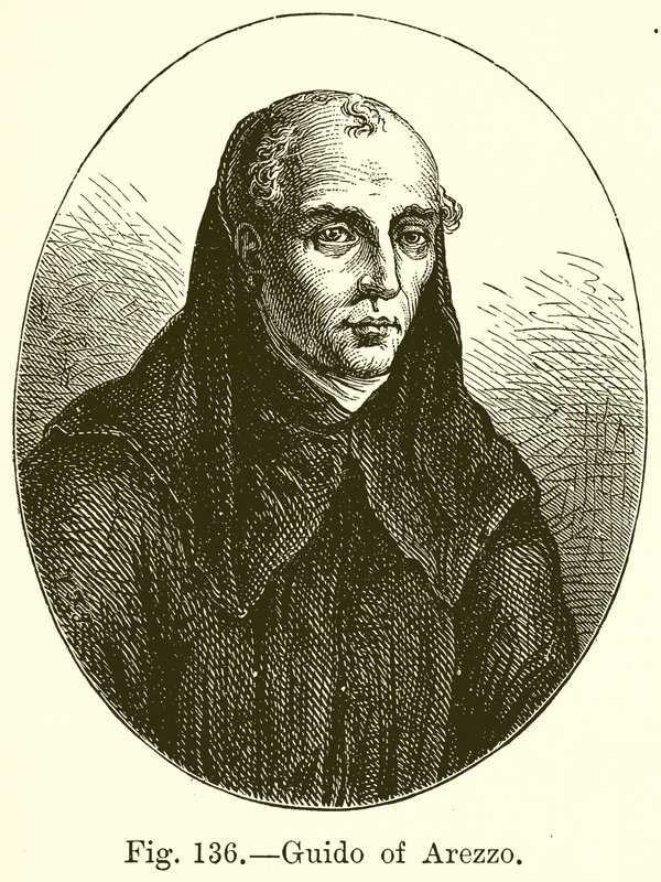Guido av Arezzo av English School