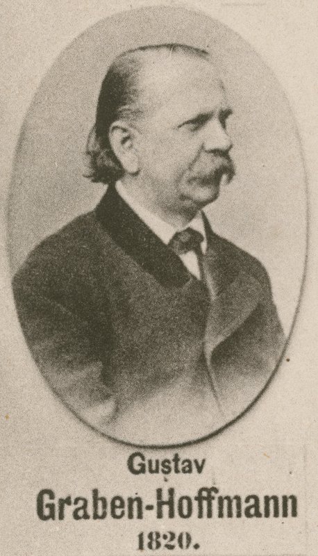 Gustav Graben-Hoffmann (gravering) av English School