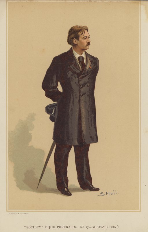 Gustave Dore (farge litho) av English School