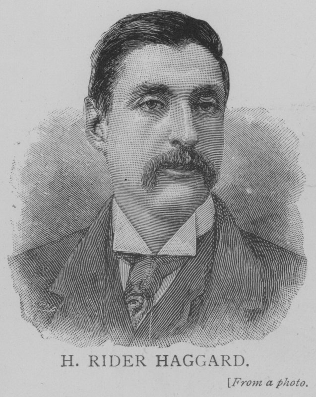 H Rider Haggard (gravering) av English School