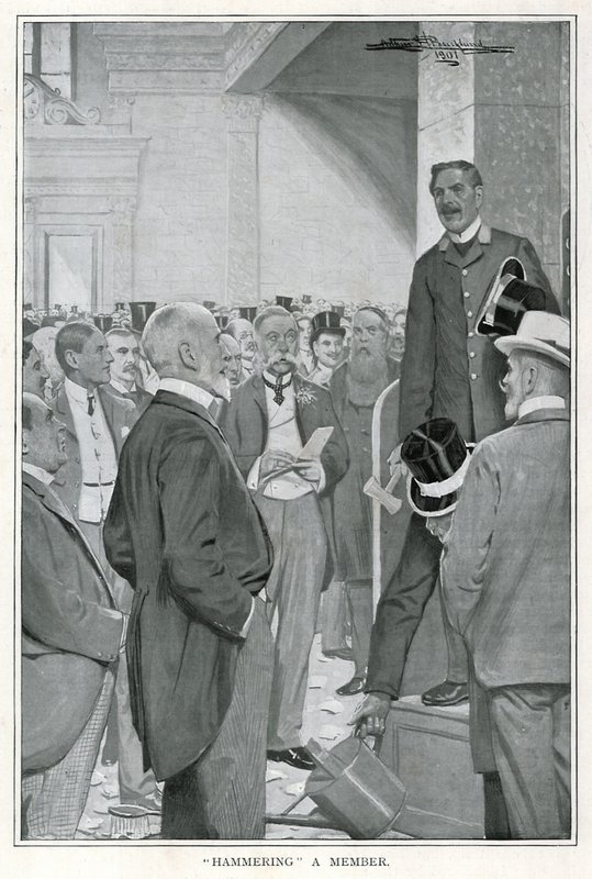 "Hamming" et medlem (litho) av English School