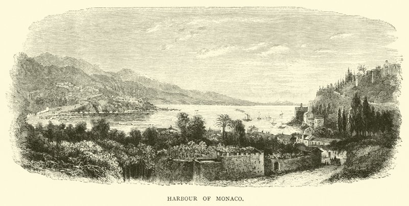 Havnen i Monaco av English School
