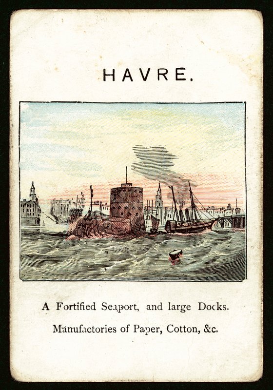 Havre (farge litho) av English School
