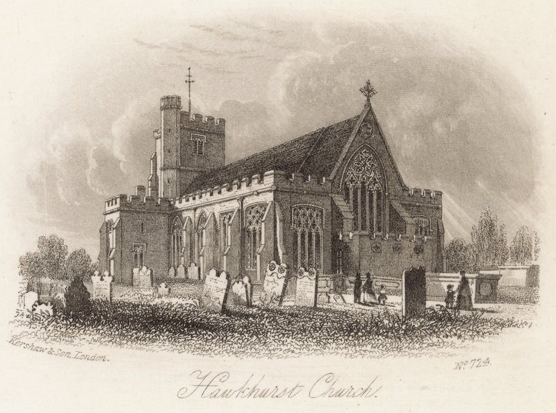 Hawkhurst kirke av English School