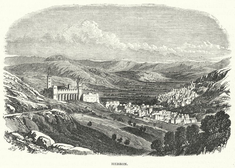 Hebron (gravering) av English School