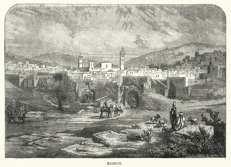 Hebron (gravering) av English School