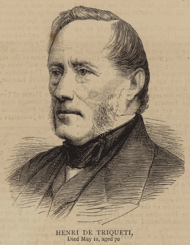 Henri de Triqueti (gravering) av English School