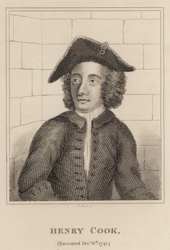 Henry Cook, henrettet 6. desember 1741 av English School