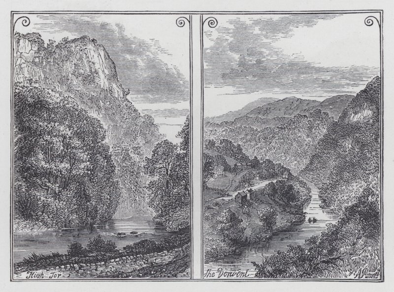 High Tor, The Derwent (gravering) av English School