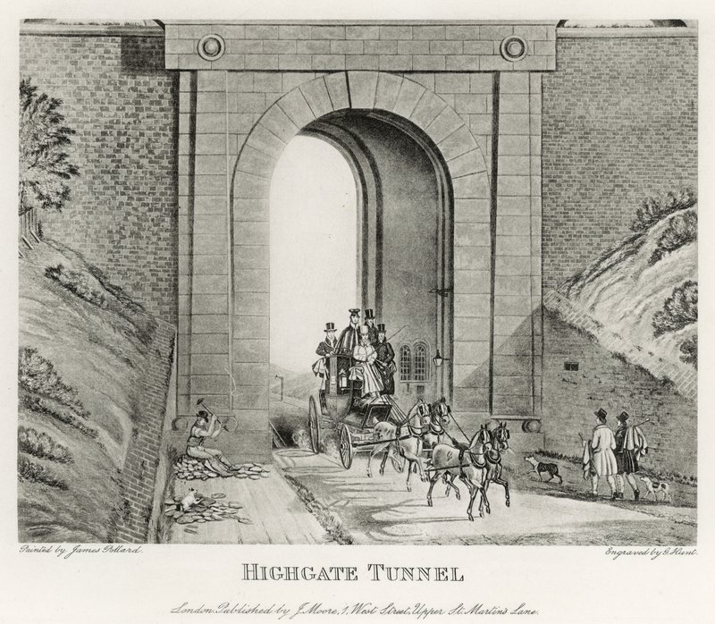 Highgate Tunnel av English School