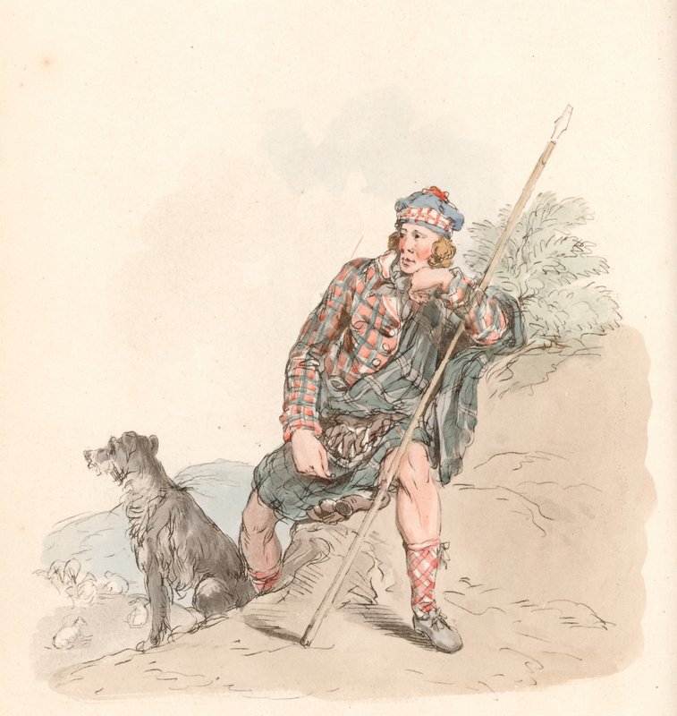 Highland Shepherd av English School