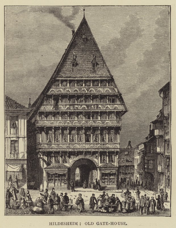Hildesheim, Gamle porthus (gravering) av English School