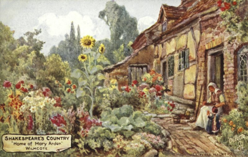 Hjemmet til Mary Arden, Wilmcote, Warwickshire av English School
