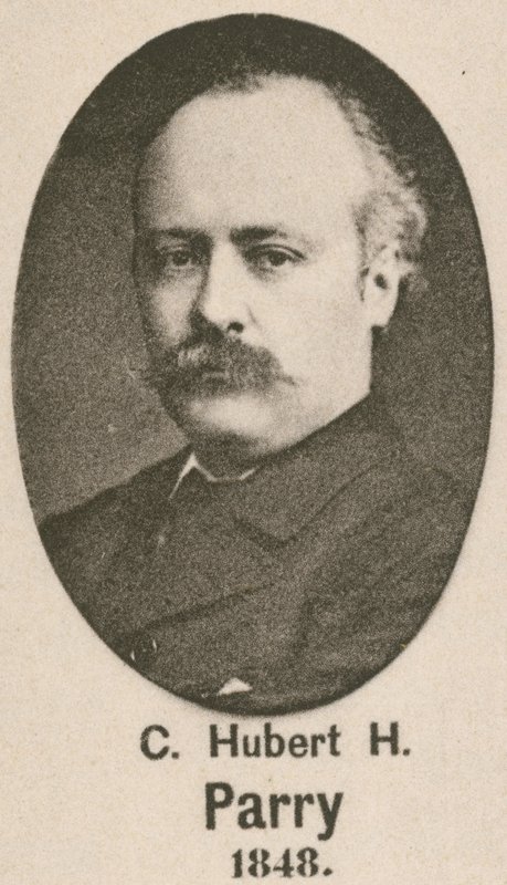 Hubert Parry (gravering) av English School