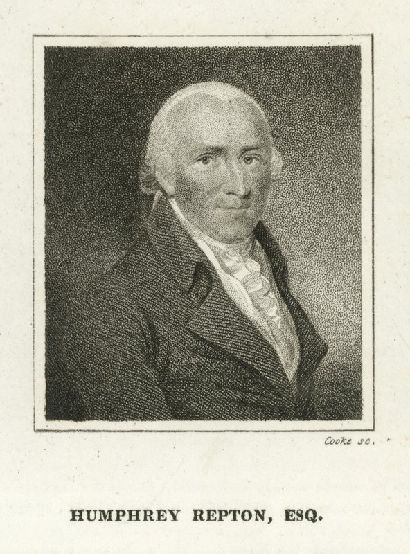 Humphrey Repton (gravering) av English School