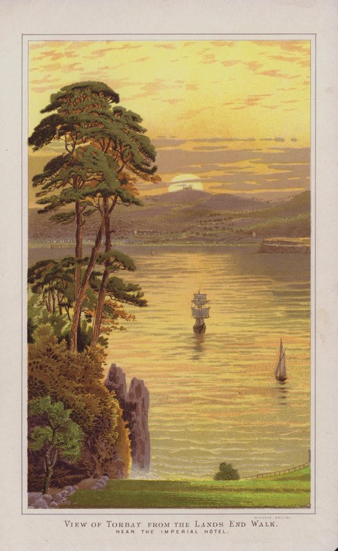 Illustrasjon for Guide to Torquay av English School