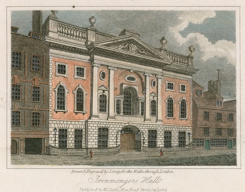 Ironmongers Hall, London av English School