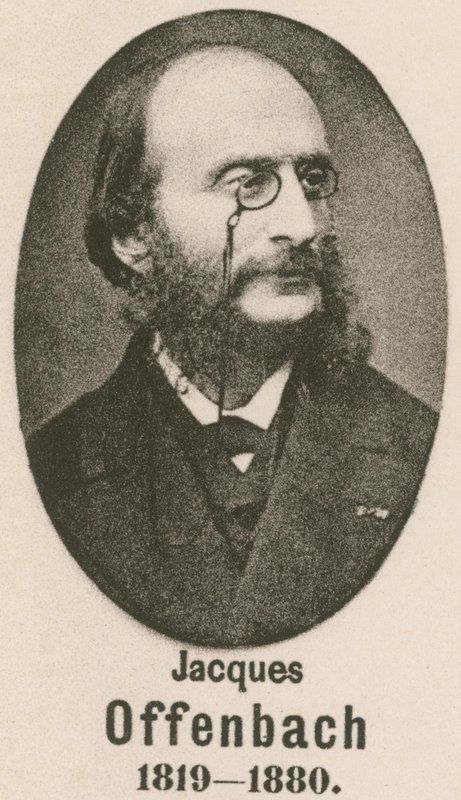 Jacques Offenbach (gravering) av English School