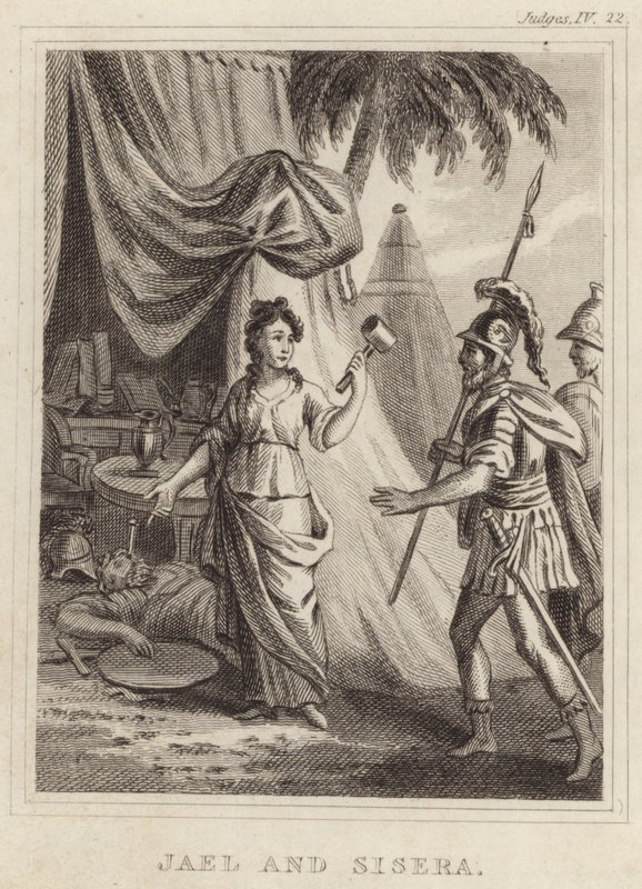 Jael og Sisera av English School