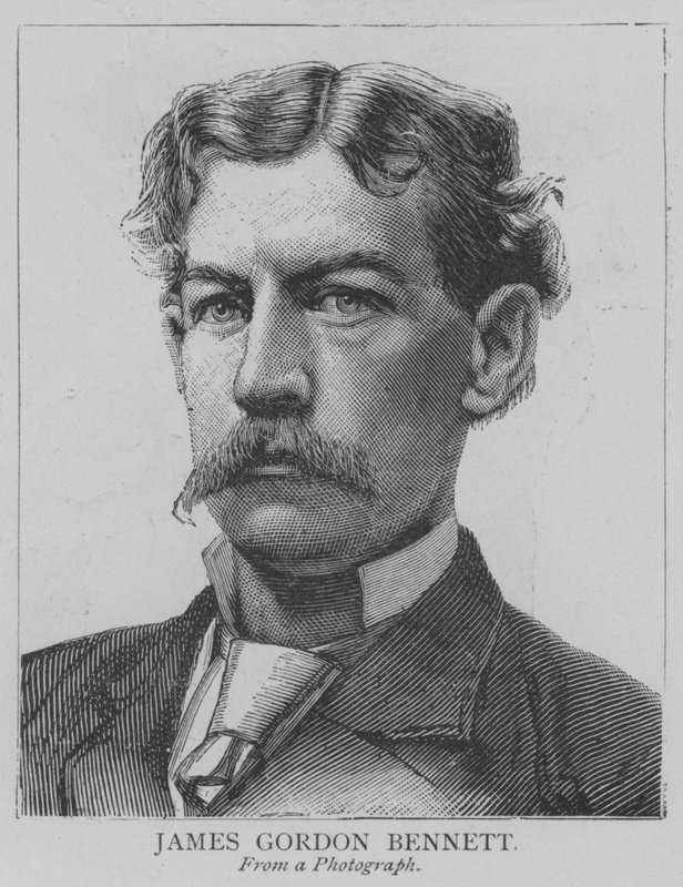 James Gordon Bennett (gravering) av English School