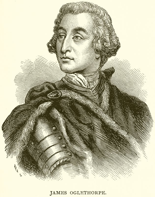 James Oglethorpe av English School