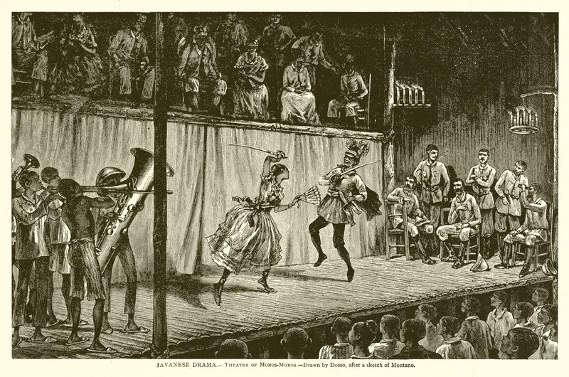 Javanesisk drama.--Theater of Moros-Moros av English School