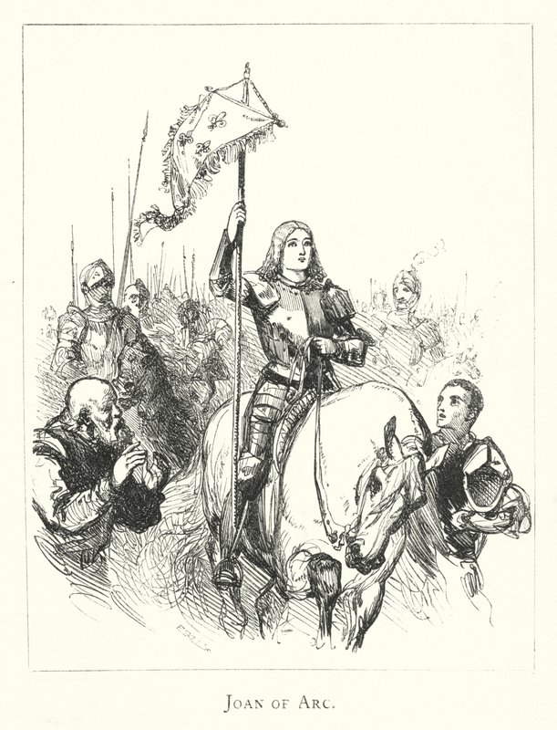 Jeanne d'Arc (gravering) av English School