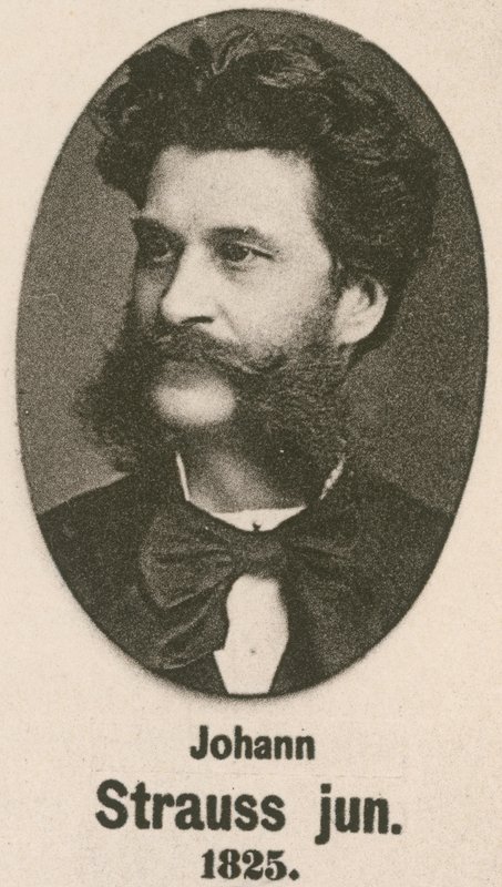 Johann Strauss Junior (gravyr) av English School
