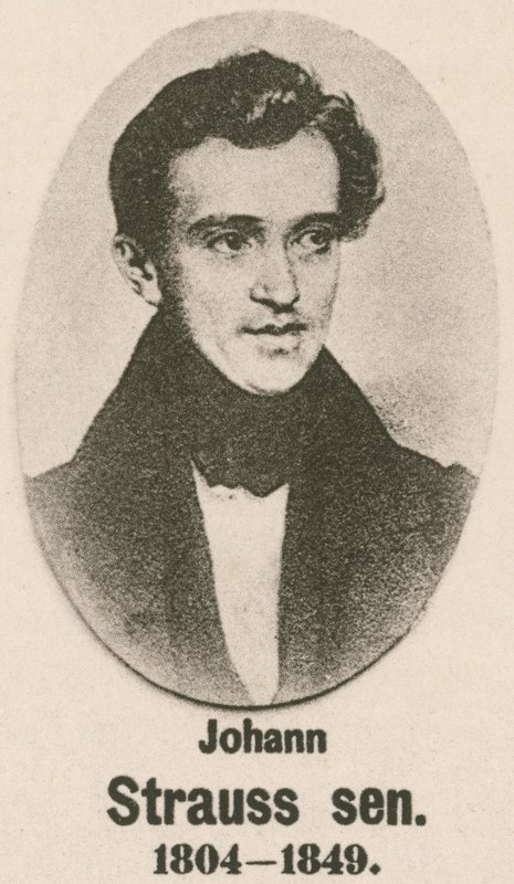 Johann Strauss Senior (gravyr) av English School