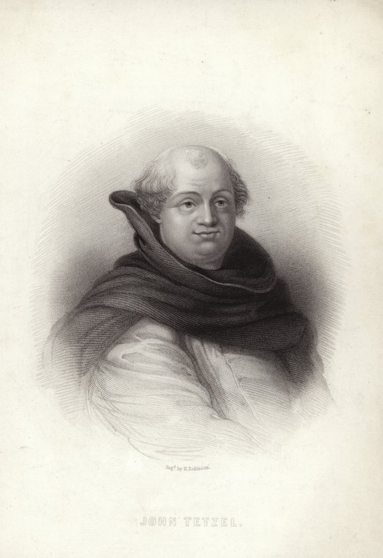 Johann Tetzel av English School