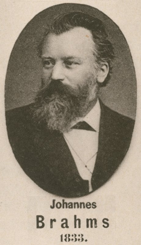 Johannes Brahms (gravering) av English School