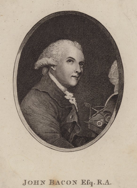 John Bacon, engelsk billedhugger av English School