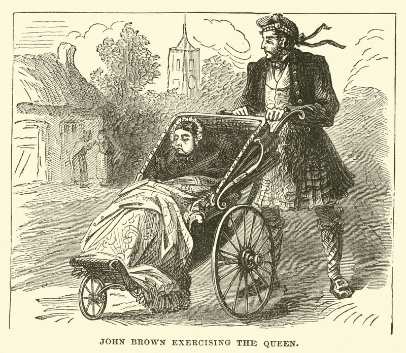 John Brown trener dronningen av English School