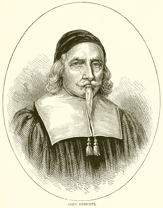 John Endicott av English School