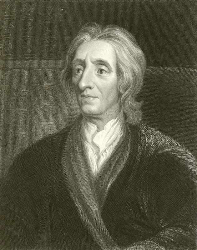 John Locke av English School