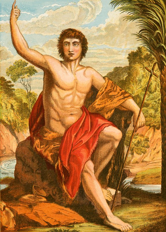 døperen Johannes av English School