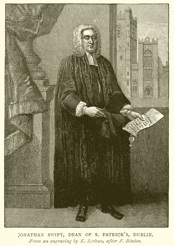 Jonathan Swift, dekan ved ST. Patrick