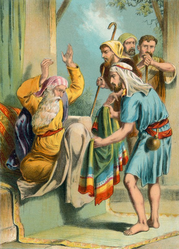 Josephs frakk i mange farger av English School