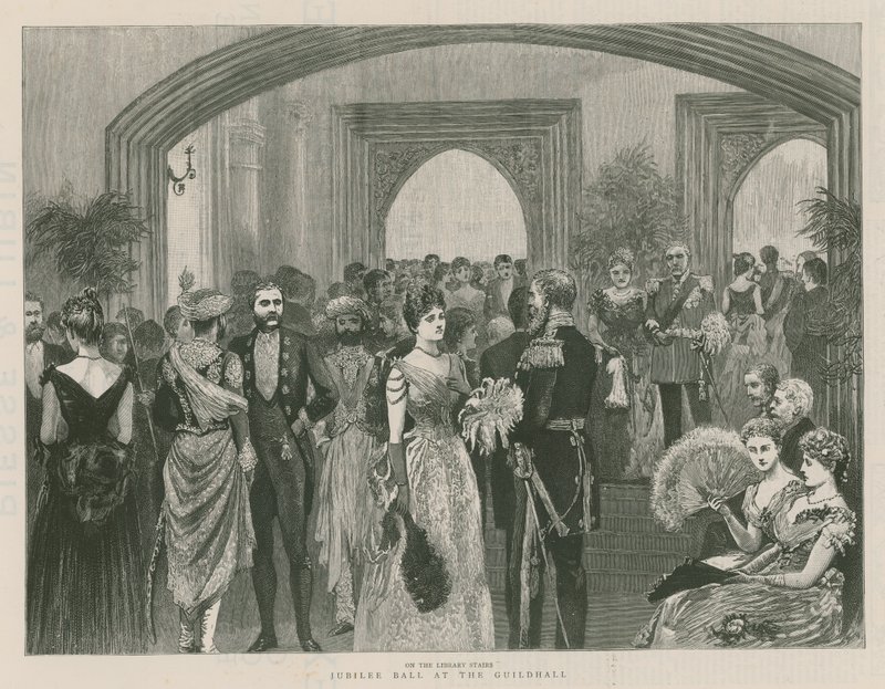 Jubileumsball i Guildhall, London av English School