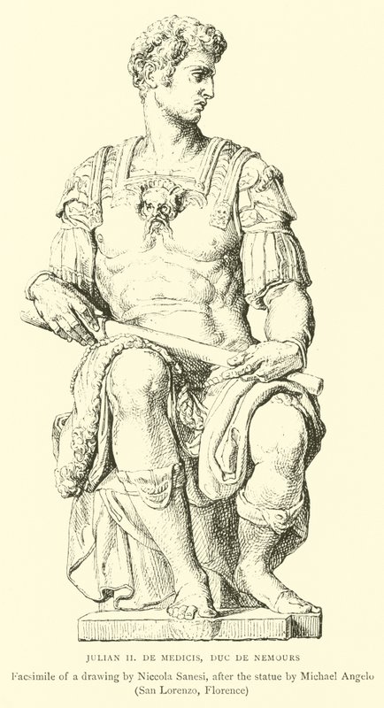 Julian II, De Medicis, Duc de Nemours av English School