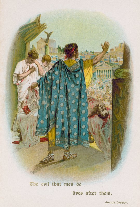 Julius Cæsar av English School