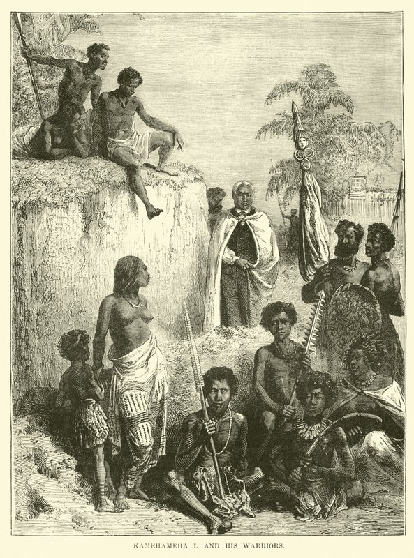 Kamehameha I og hans krigere av English School