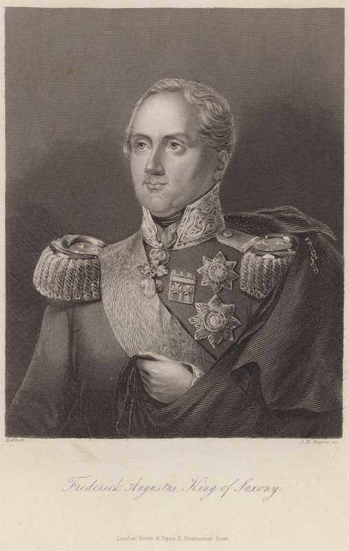 Kong Frederick Augustus I av Sachsen av English School