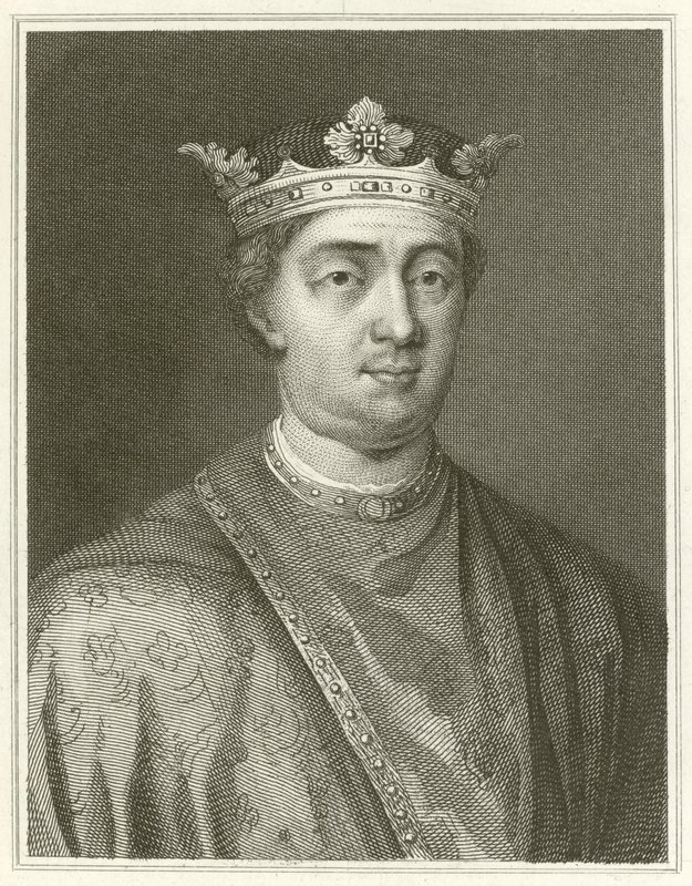 Kong Henry II (gravering) av English School