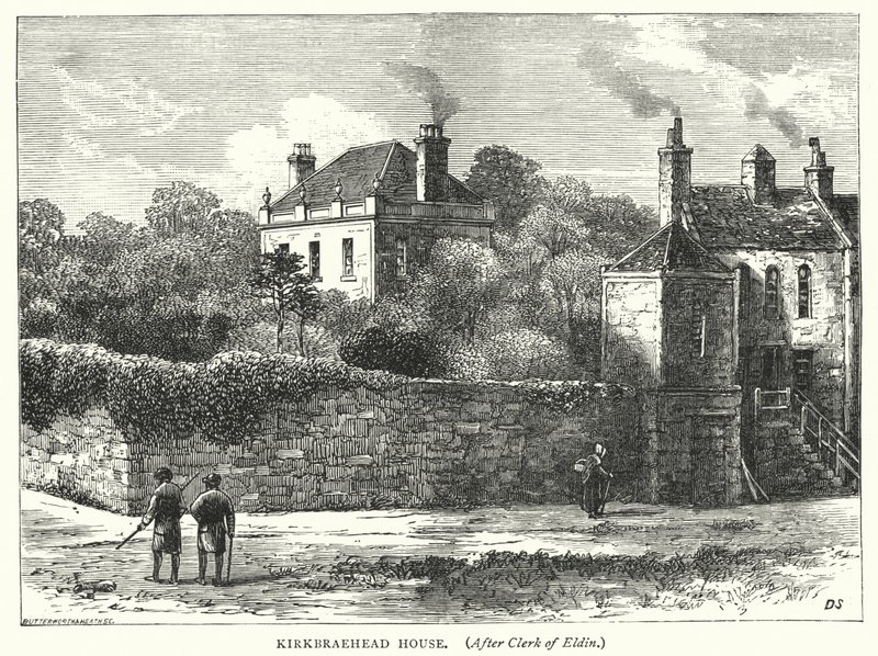 Kirkbraehead House (gravering) av English School
